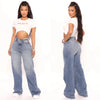 High Waist Baggy Jeans