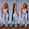 Tear It Up High-Rise Distressed Jeans