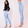 Skinny Pants High Waist Stretch
