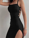 Velvet Ribbed Dress