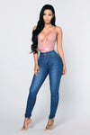 Snatched High-Rise Sculpting Jeans
